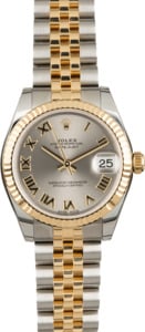 Rolex Datejust 178273 Steel Roman Dial