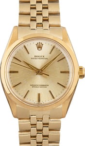 Rolex Oyster Perpetual 1002 Yellow Gold