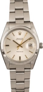 Used Rolex Oysterdate 6694 Silver Index T