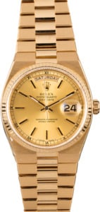 Rolex OysterQuartz 19018 18k Gold