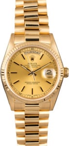 Rolex President 18038 Yellow Gold Day-Date