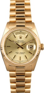 Men's Used Rolex President 18038