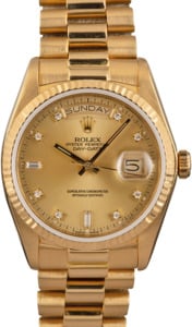 Rolex President 18048 Yellow Gold