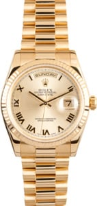 Rolex 18K YG Presidential 118238