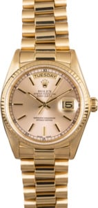 Rolex Presidential 18038 Day-Date Yellow Gold