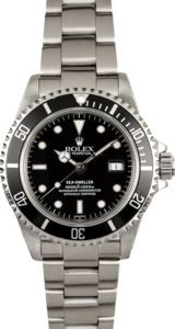 Rolex Sea-Dweller 16600 Black 100% Authentic