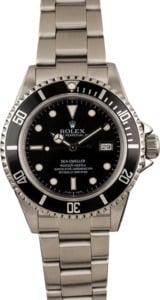 Rolex Steel Sea-Dweller 16600 Black Luminous Dial