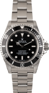 Used Rolex Submariner 14060 Serial Engraved