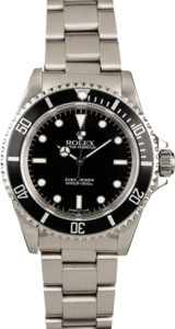 Submariner Rolex No Date 14060 Black