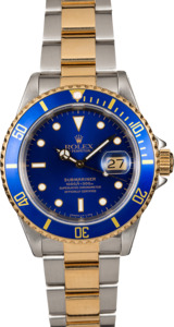 Rolex Submariner 16613 Blue Two-Tone TT