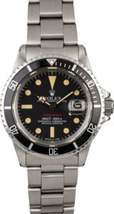 Vintage 1973 Rolex Red Submariner 1680