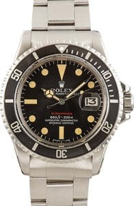 Vintage Rolex 1680 Red Submariner