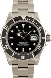 Rolex Black Submariner 16800