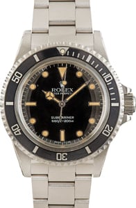 Vintage 1987 Rolex Submariner Ref 5513