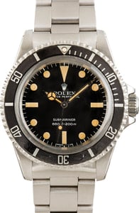 Vintage 1981 Rolex Submariner 5513