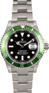 Rolex Submariner Anniversary Green 16610 Unworn