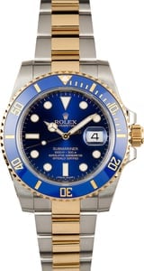 Rolex Mens Submariner Blue 116613 - Certified Pre-Owned