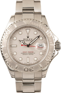 Mens Rolex Yacht-Master 16622 Platinum Bezel