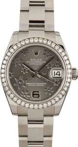 Rolex Datejust 31 Diamond 178384 Floral Motif