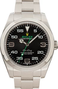 Rolex Air-King 116900 Black Dial