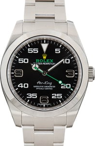 Rolex Air-King 116900 Black Dial