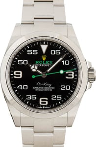 Pre-Owned Rolex Air-King 126900 Stainless Steel