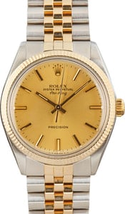 Rolex Air-King 5501 Champagne Dial