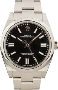 Rolex Oyster Perpetual 124300 Black