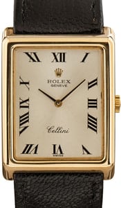 Rolex Cellini 4105 Silver Roman Dial