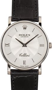 Rolex Cellini Ref 5115 18k White Gold