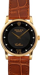 Rolex Cellini 5116 Black Dial