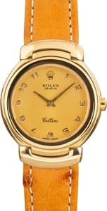 Pre-Owned Ladies Rolex Cellini 6621 18k Yellow Gold