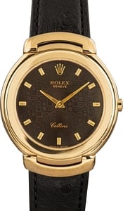 Pre Owned Rolex Cellini 6623 Yellow Gold