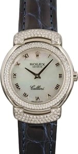 Ladies Rolex Cellini 6673 White Gold