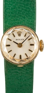 Ladies Rolex Cocktail Chameleon Yellow Gold