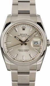 Certified Pre Owned Rolex Date 115200