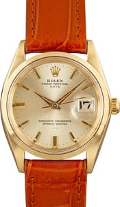 Used Rolex Date 1500 Yellow Gold