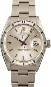 Rolex Date 1501 Silver