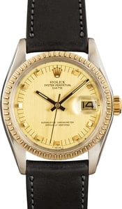 Rolex Date 1505 Champagne Dial