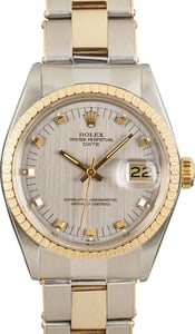 Rolex Date 1505 Steel & Gold