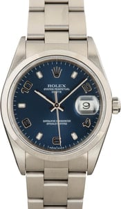 Rolex Date 15200 Blue Dial