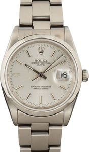 Used Rolex Date 15200 Silver Dial