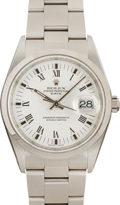 Rolex Date 15200 Roman Dial