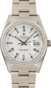 Rolex Date 15200 White Dial