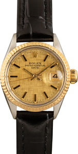 Ladies Rolex Date 6516 Steel & Gold