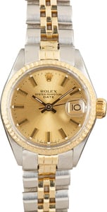 170765 Ladies Rolex Date 6517 Two Tone