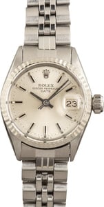 Ladies Rolex Date 6517 Stainless Steel