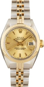 Ladies Rolex Date 6916 Champagne Dial