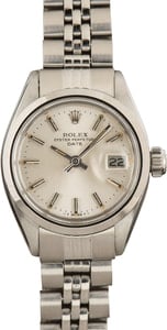 Rolex Date 6916 Silver Dial