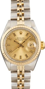 Rolex Date Ref 6917 Champagne Dial